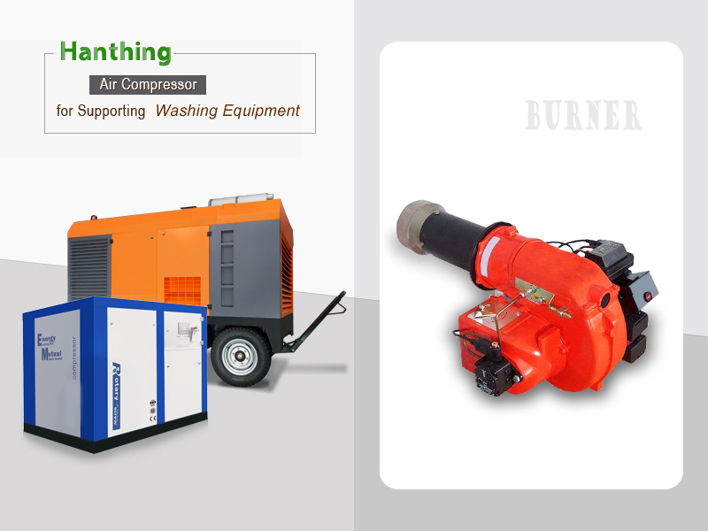 Air Compressor for Supporting Burner