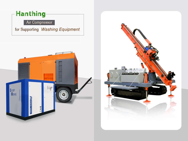 Air Compressor for Supporting Coal Mining