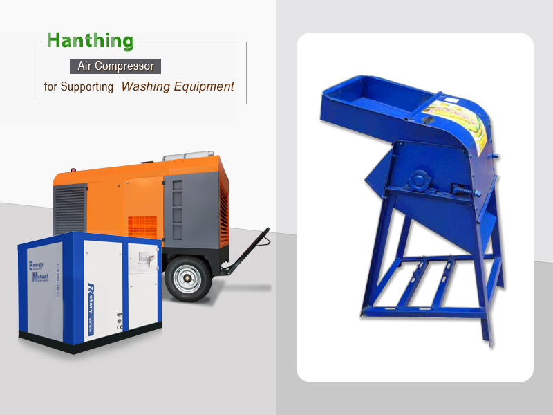 Air Compressor for Supporting Corn Machine