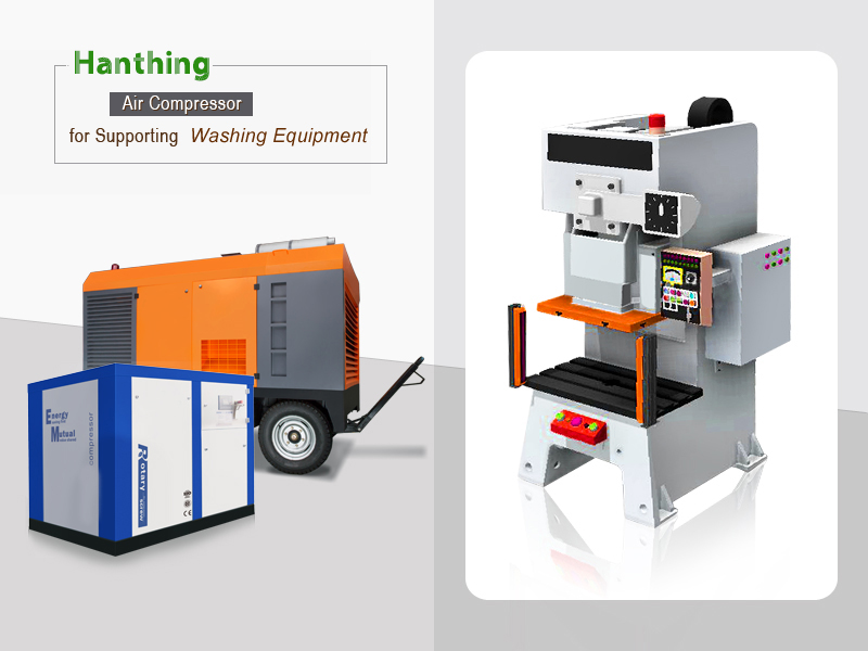 Air Compressor for Supporting Press Machine