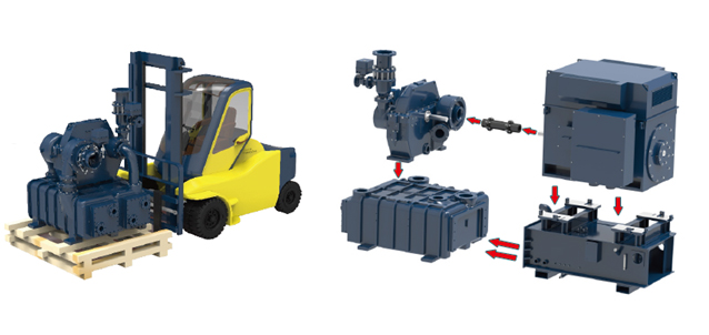 TIS Series centrifugal air compressor