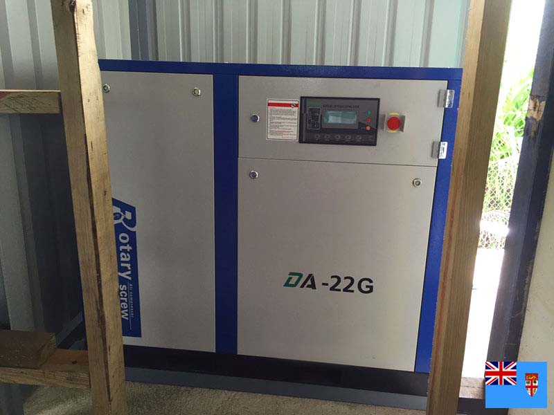 Hanthing Air Compressor is working in Fiji