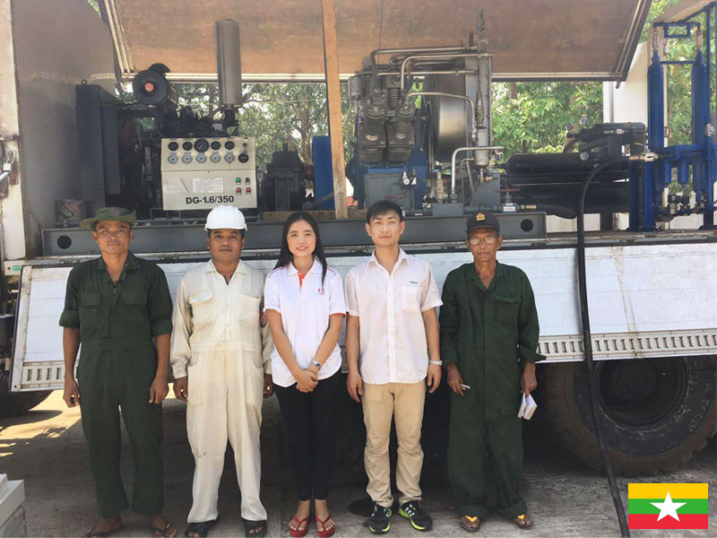 Hanthing High Pressure Air Compressor in Myanmar