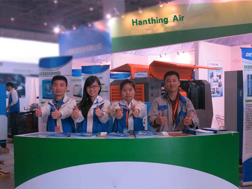 Hanthing New Air Compressors are Highlight at the 27th CIHF