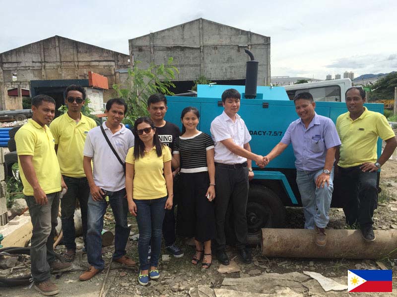 Portable Air Compressor for Plumbing Works in Philippines