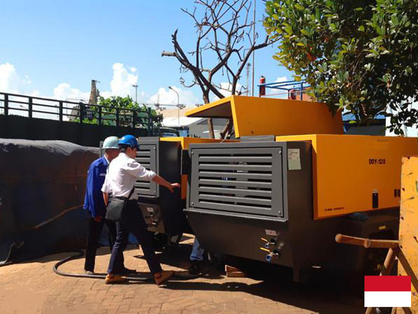 Hanthing Electric Portable Air Compressor in Indonesia
