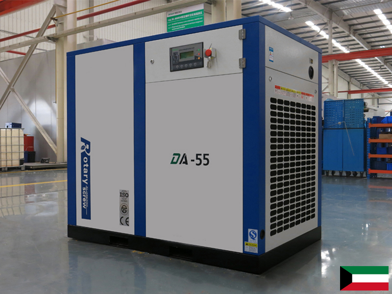 Hanthing DA-55 Screw Compressor used for Rig Plant in Kuwait