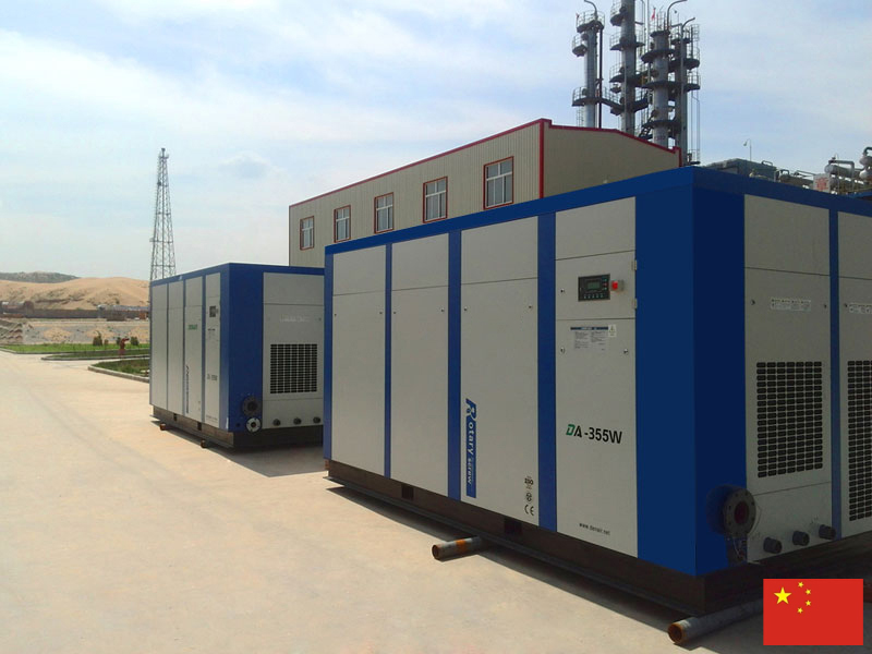 Hanthing DA-355 335KW air compressor for chemical plant in China