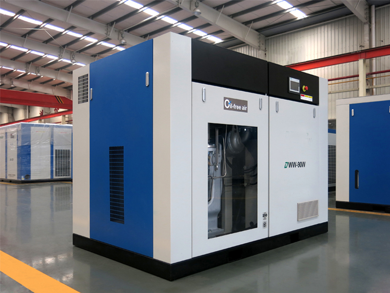 Hanthing dry type oil free compressor GHH air end rotary coat