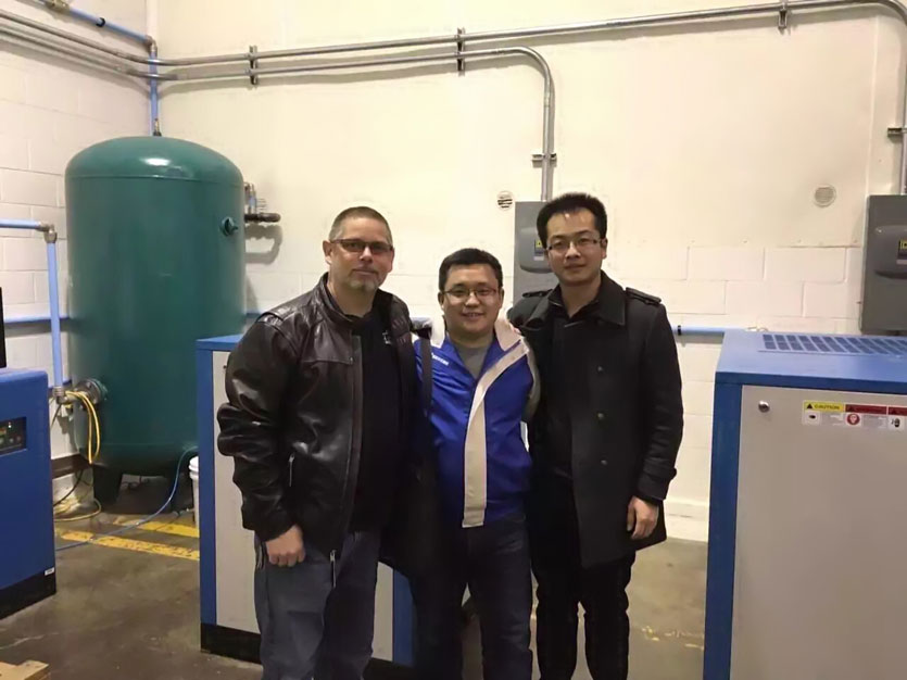 Hanthing VSD Screw Air Compressor for Food Processing in USA